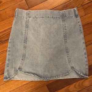 Vestique Jean mini skirt